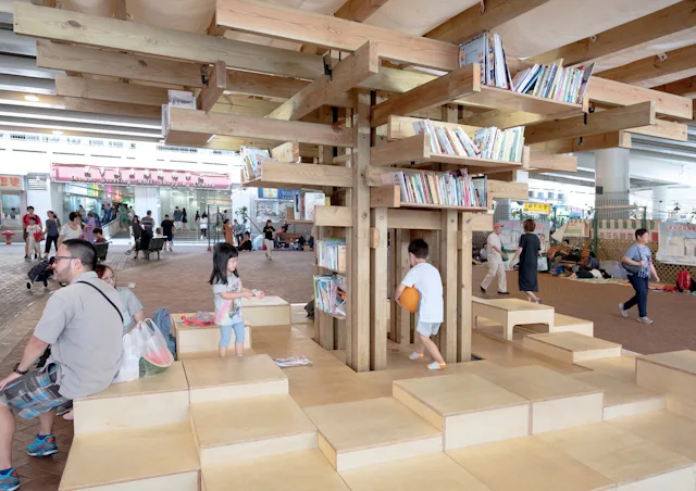 Book Tree (Hong Kong) by Prof. Peter Ferretto and Condition_Lab