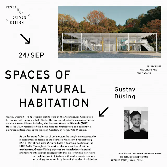 Gustav Düsing: Spaces of Natural Habitation