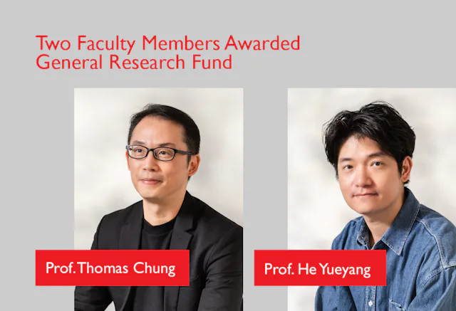 Two Faculty Members being awarded GRF