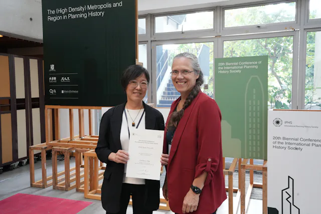 Prof. Cecilia Chu wins 2024 International Planning History Book Prize