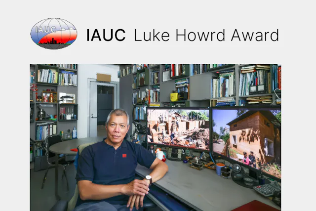 Prof. Edward Ng is the first Hong Kong scholar to win the Luke Howard Award