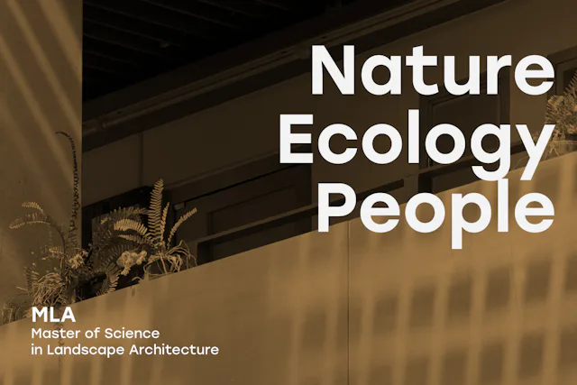 Master of Science in Landscape Architecture