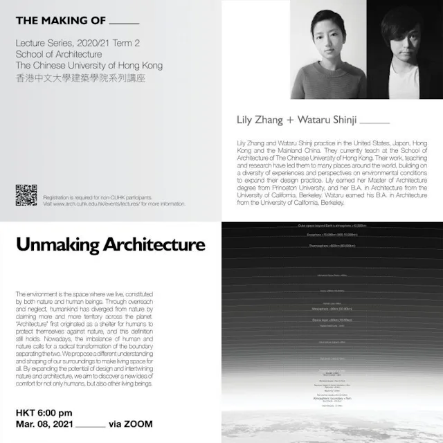 Lily Zhang and Wataru Shinji: Unmaking Architecture